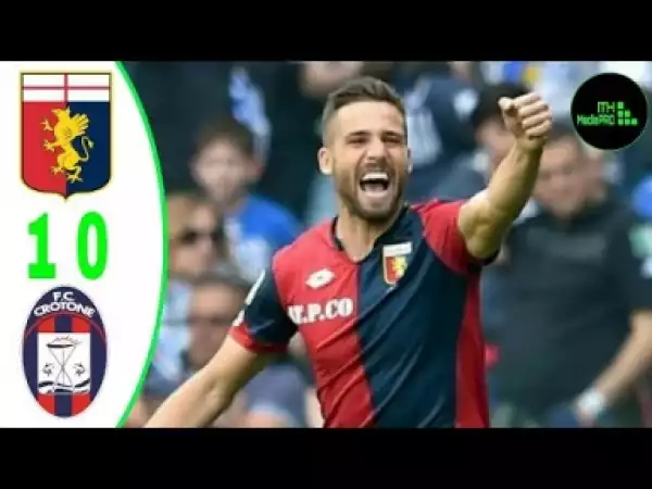 Video: Genoa vs Crotone ? (1-0) Game Foontage (14.04.2018) HD